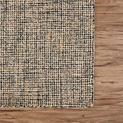 5’ x 8’ Charcoal Interwoven Maze Area Rug