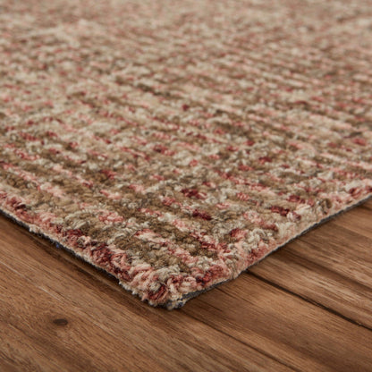 5’ x 8’ Brown Detailed Weave Area Rug