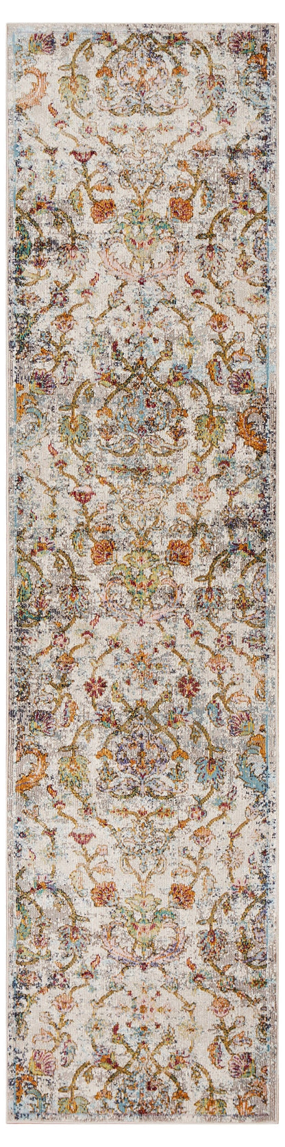 9’ x 12’ Beige Abstract Garden Area Rug