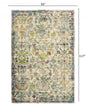 9’ x 12’ Beige Abstract Garden Area Rug