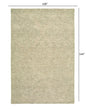 5’ x 8’ Light Green Floral Paradise Area Rug