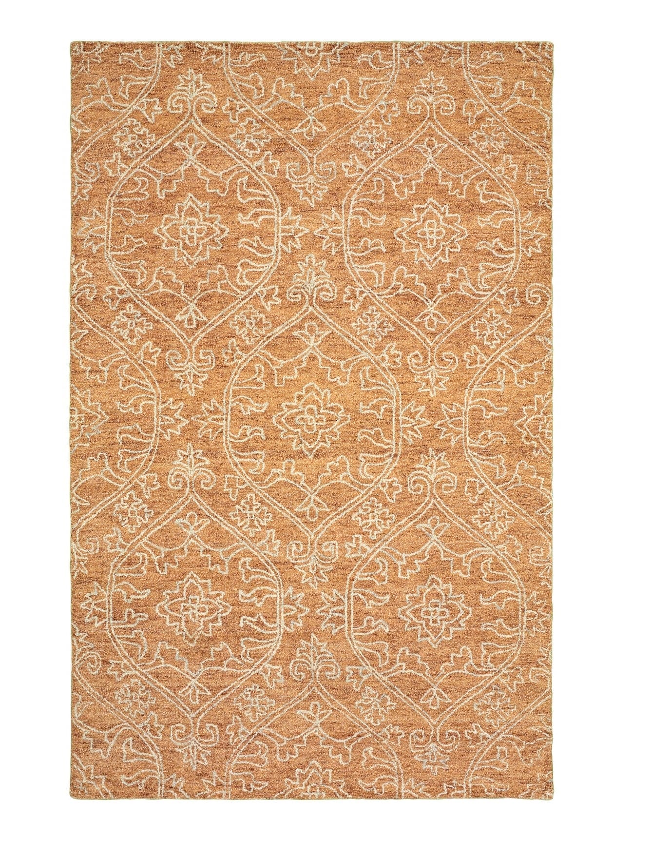 5’ x 8’ Rustic Floral Paradise Area Rug