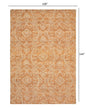 5’ x 8’ Rustic Floral Paradise Area Rug