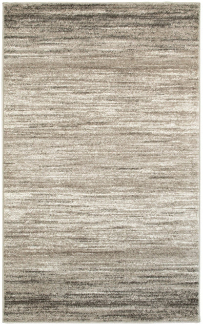 8’ x 10’ Beige Abstract Striations Area Rug
