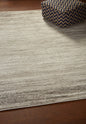 8’ x 10’ Beige Abstract Striations Area Rug