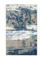 5’ x 7’ Beige and Blue Scenic Area Rug
