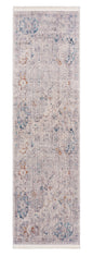 2’ x 8’ Gray Distressed Decorative Runner Rug