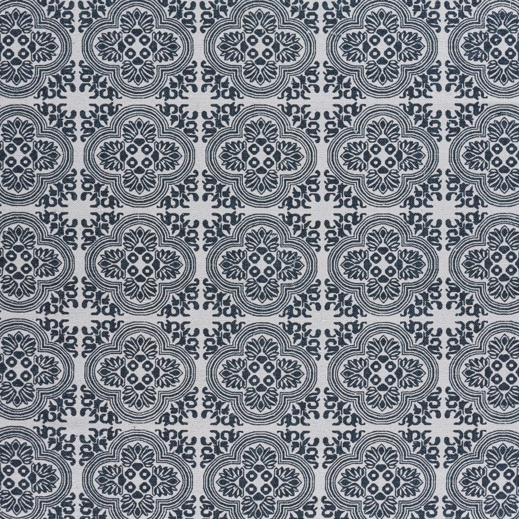 3’ x 5’ Blue and Green Chindi Area Rug