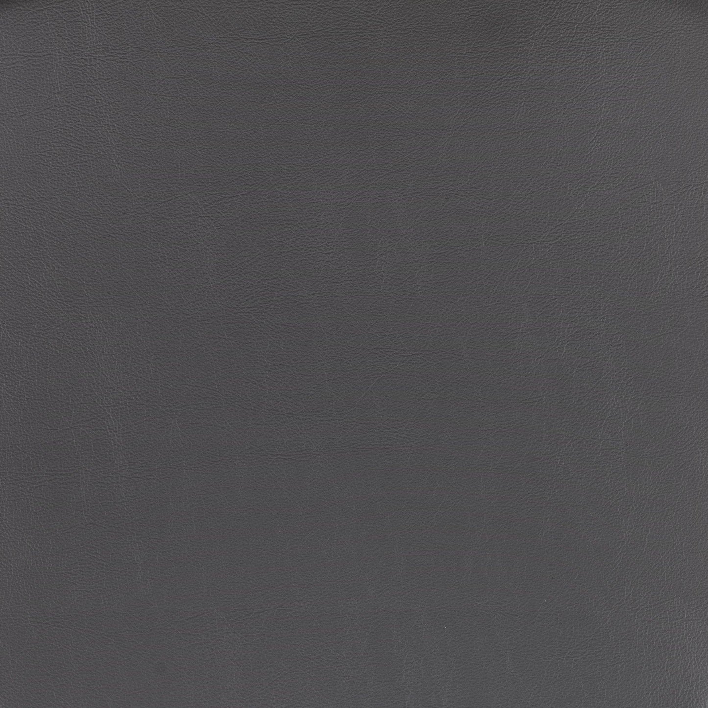 43" Gray Faux Leather And Chrome Low Back Bar Height Chair With Footrest