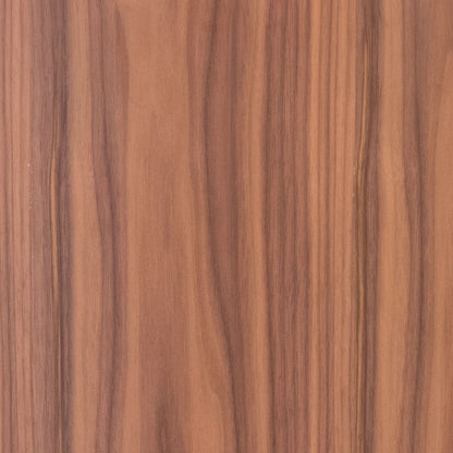 Set of Two Walnut and Light Gray Modern Retro Bar Chairs