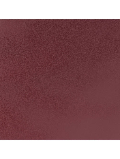 Set of Two Burgundy and Gold Modern Glam Geo Backless Barstools