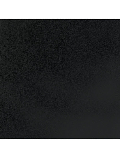 Set of Two Black and Gold Modern Glam Geo Backless Barstools