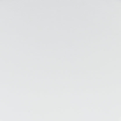 Modern White Faux Leather and Chrome Adjustable Pedestal Barstool