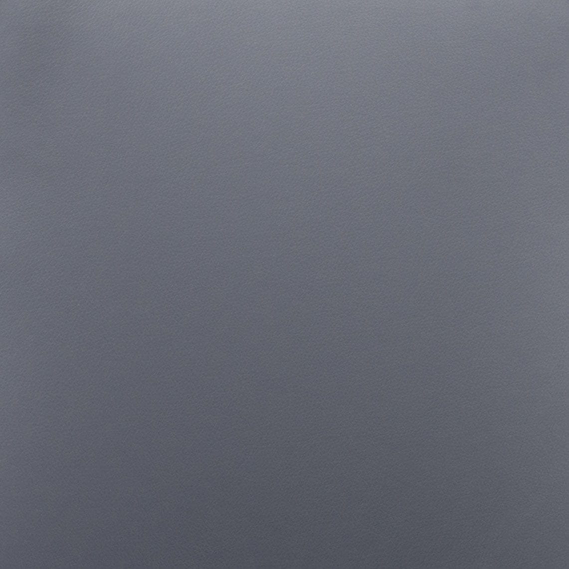 Dark Gray with White Piping and Walnut Bar Chair