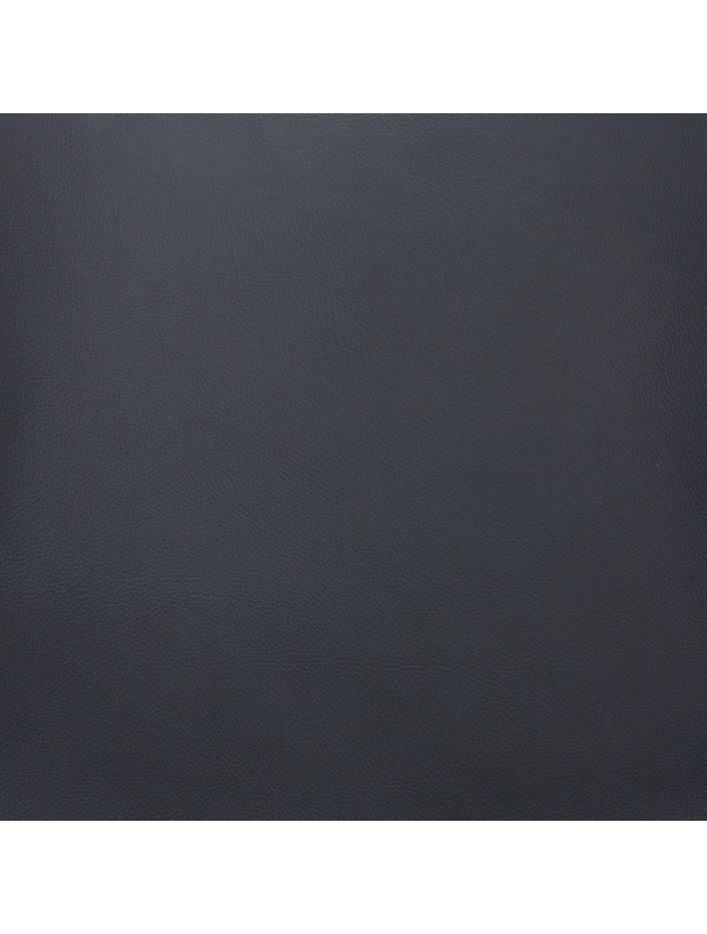 Set of Two Black Faux Leather and Silver Mod Ergo Bar Chairs