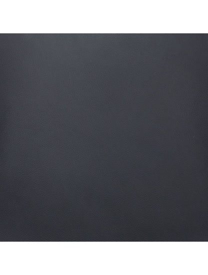 Set of Two Black Faux Leather and Silver Mod Ergo Bar Chairs