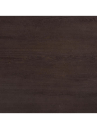 Set of Two White and Espresso Faux Leather Triangle Base Bar Chairs