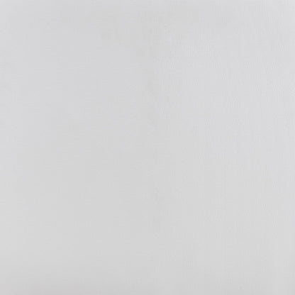 Set Of Two 36" White Steel Low Back Chairs With Footrest