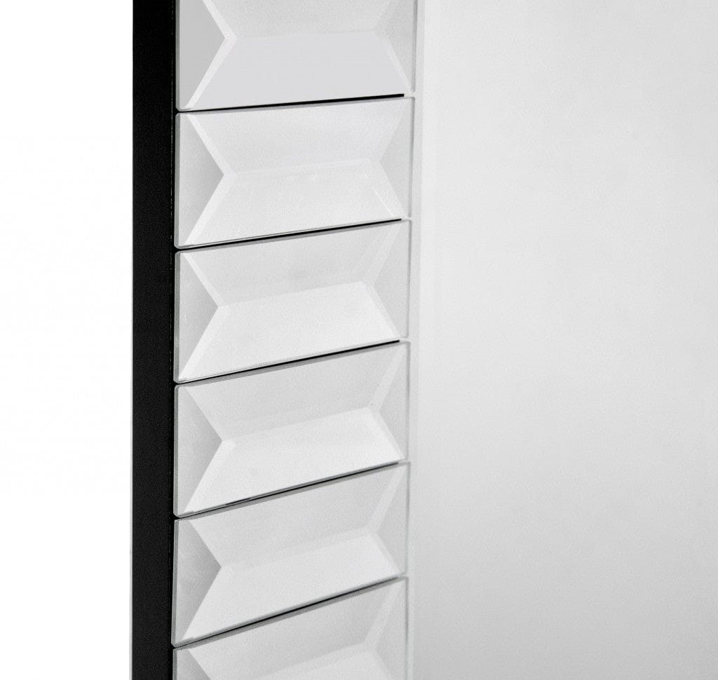 Contemporary Wave Wall Mirror