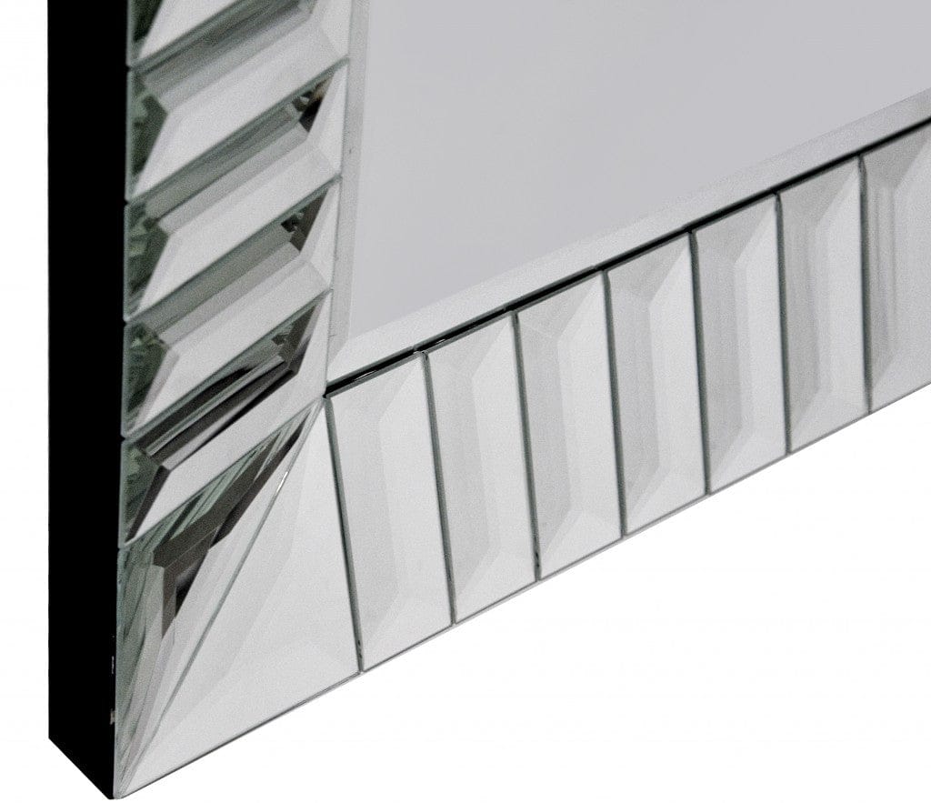 Contemporary Wave Wall Mirror