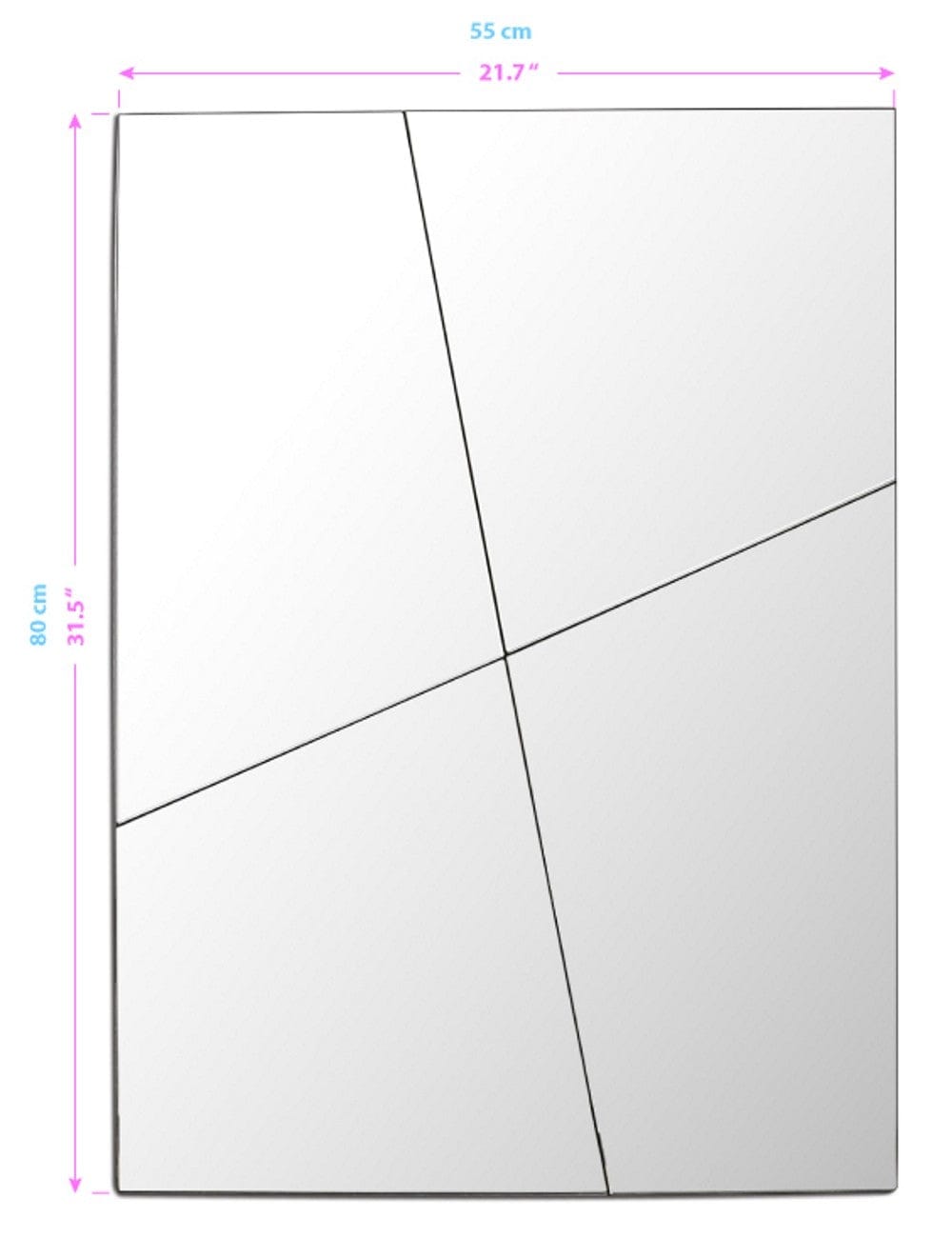 Contemporary Design Wall Mirror