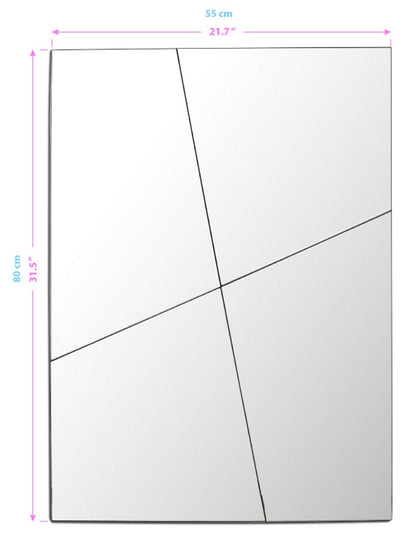 Contemporary Design Wall Mirror