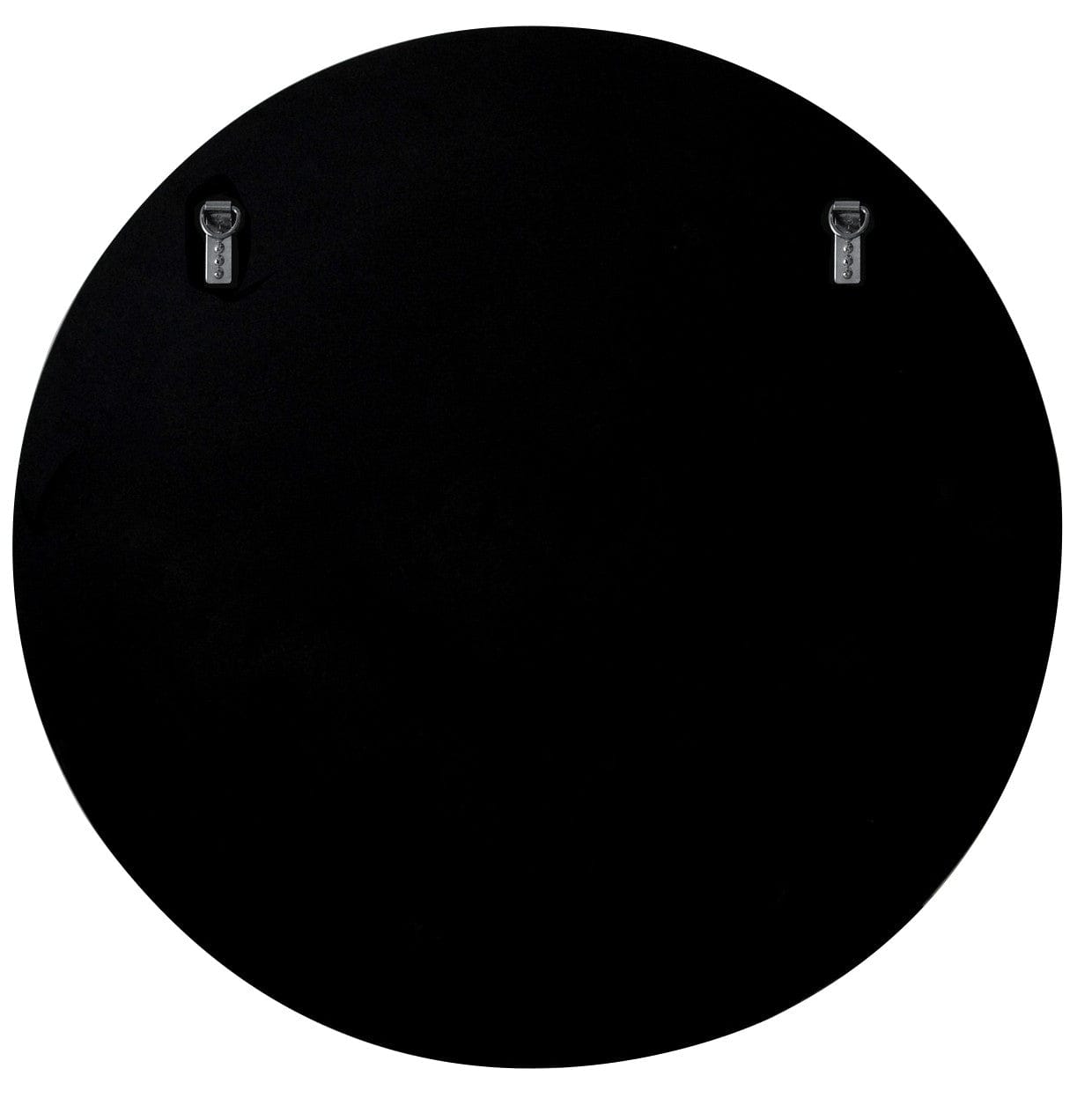 Simply Lined Silver Mirror