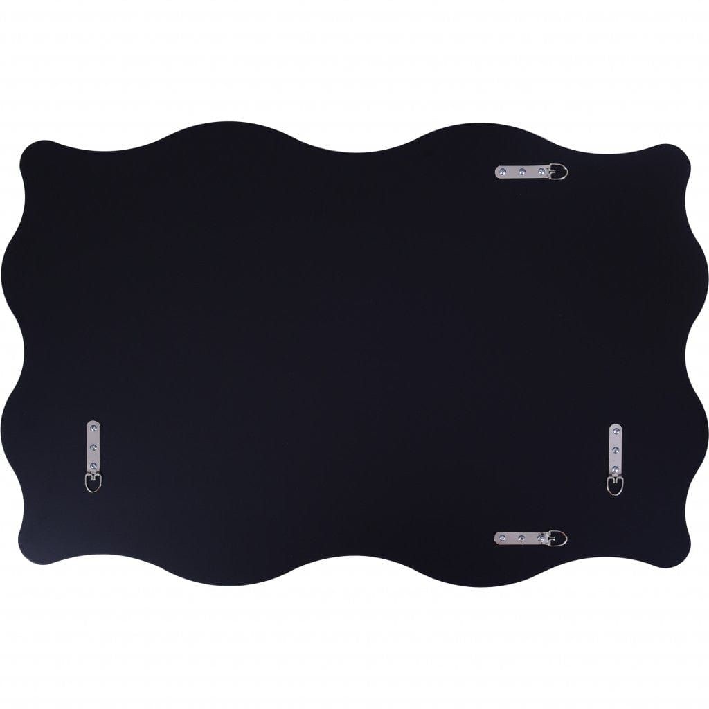 Curvy Framed Glass Mirror