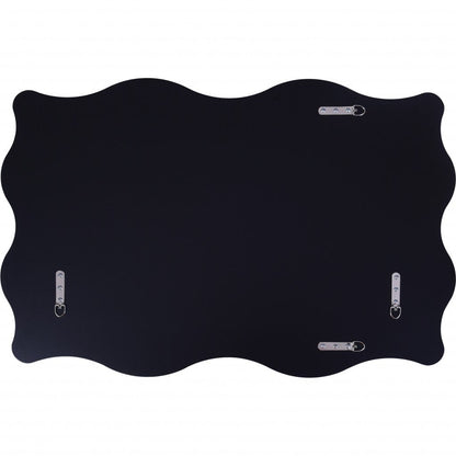 Curvy Framed Glass Mirror