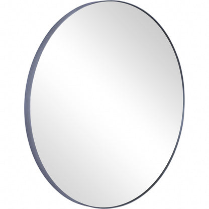Clean and Chic Round Mirror