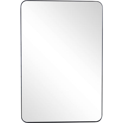 Rectangular Clean Metal Mirror