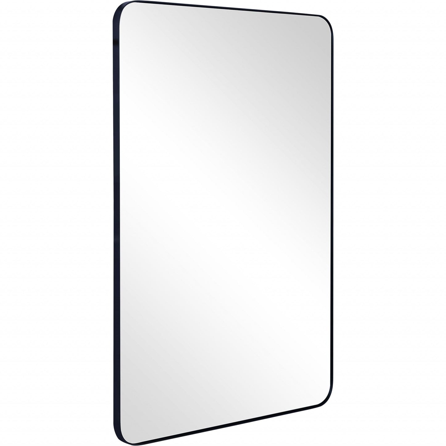 Rectangular Clean Metal Mirror