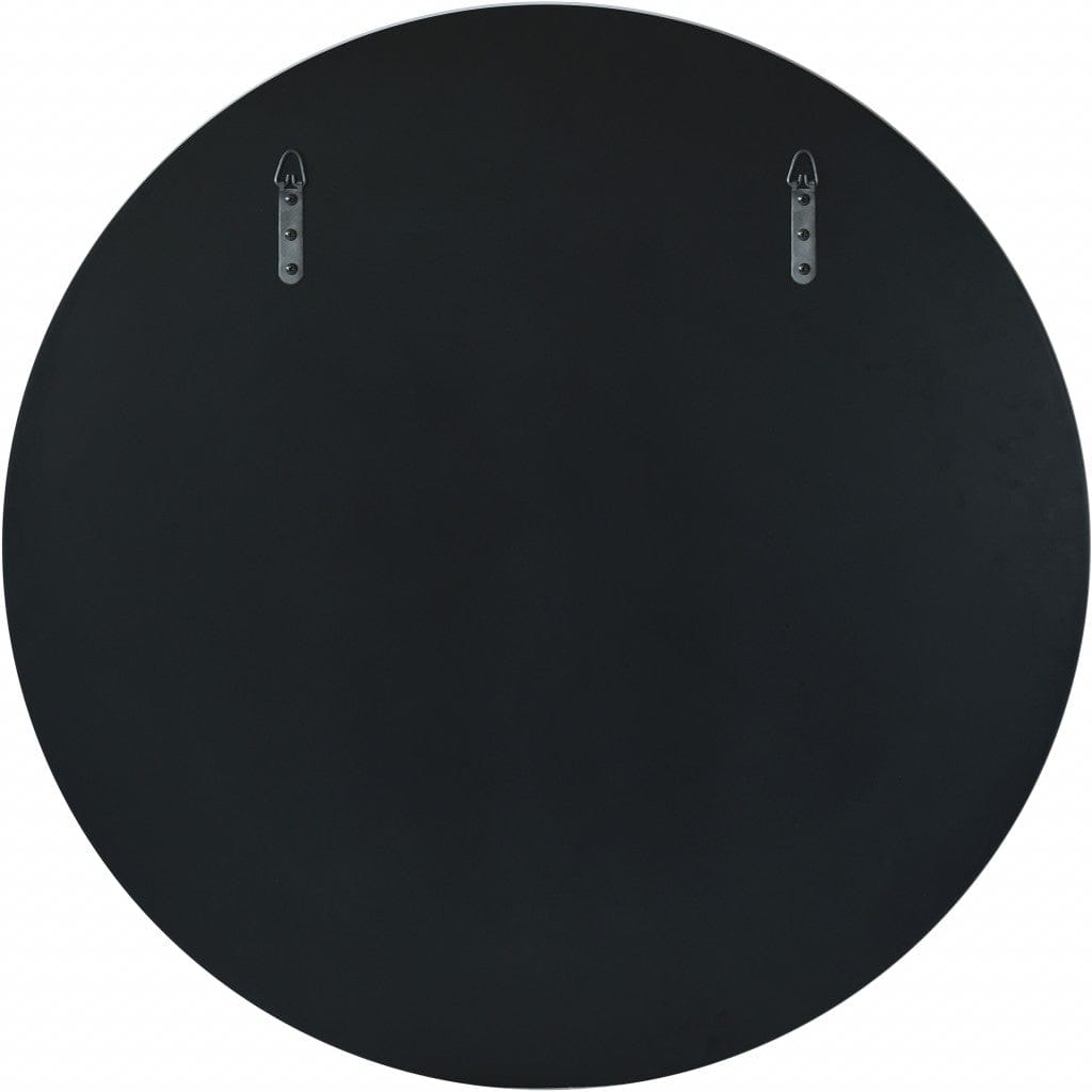 Angled Petal Round Mirror