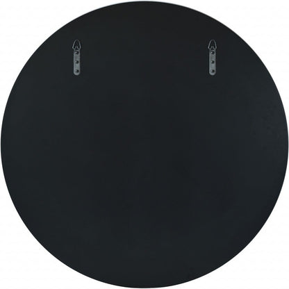 Angled Petal Round Mirror