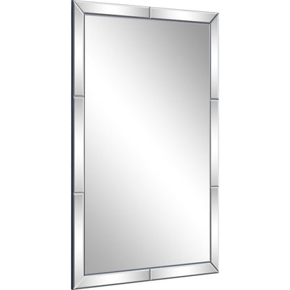 Beveled Glass Wall Mirror