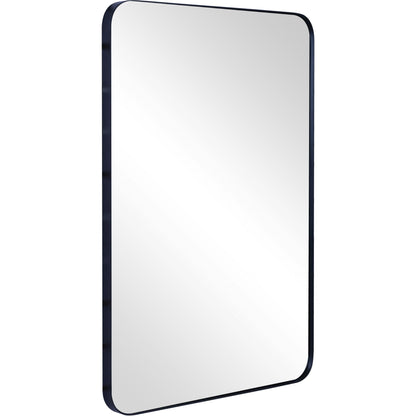 Rectangular Metal Framed Mirror