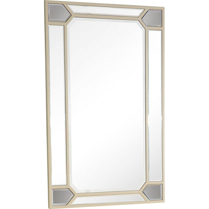 Antiqued Silver Wall Mirror