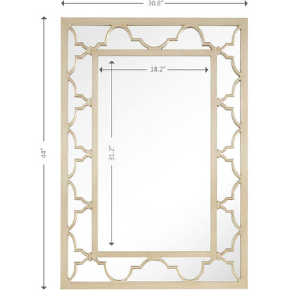 Champagne Glass Wall Mirror
