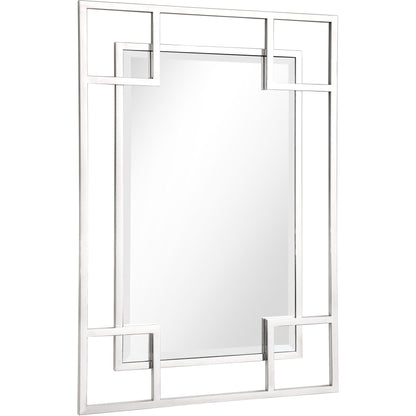 X Shaped Rectangular Mirror