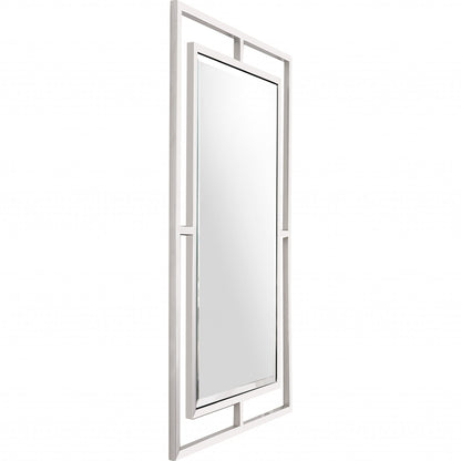 Silver Chic Rectangular Wall Mirror