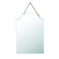 Arch Shaped Beveled Hanging Mirror