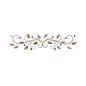 Sparkle Gold Metal Leaves and Bling Over the Door Décor