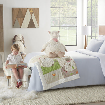 Foldable Plush Polar Bear Pillow