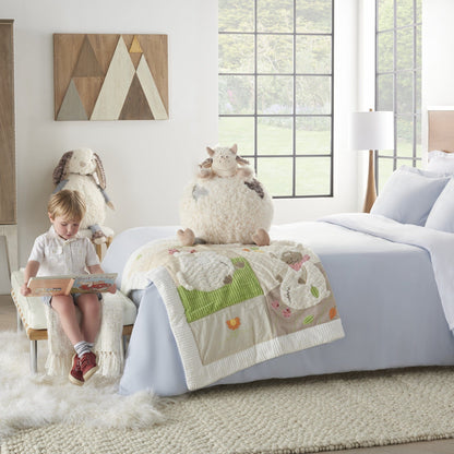 Grey 7" X 17" Novelty Polyester Throw Pillow