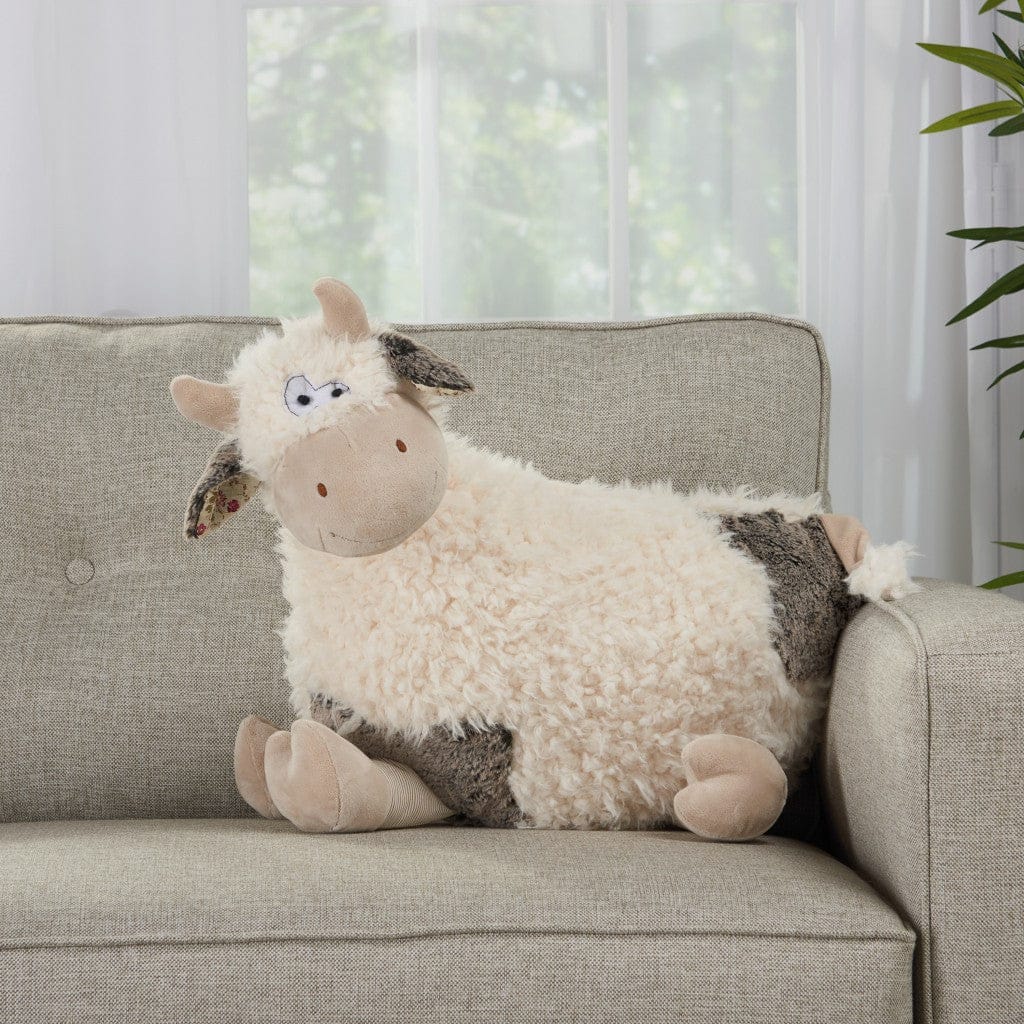 Brown 19" X 24" Novelty Polyester Throw Pillow