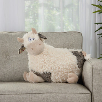 Brown 19" X 24" Novelty Polyester Throw Pillow