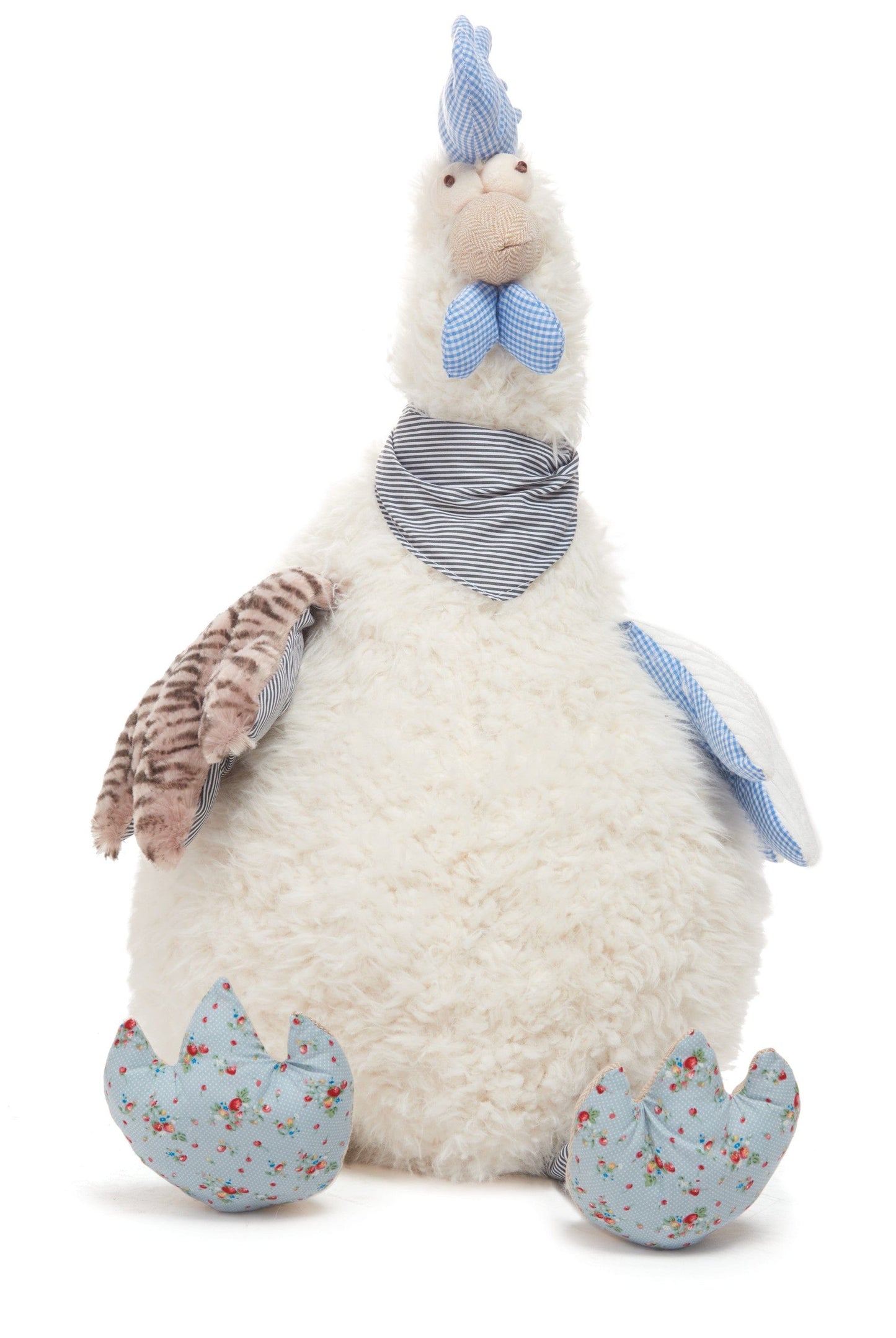 Ivory 23" X 24" Novelty Acrylic Throw Pillow