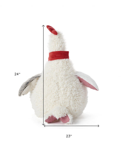 Grey 23" X 24" Novelty Polyester Throw Pillow