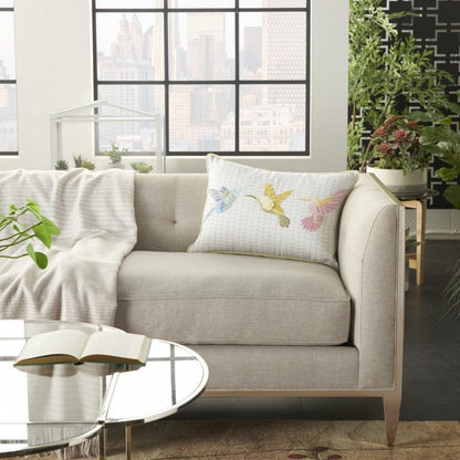 Brown 21" X 16" Novelty Polyester Throw Pillow