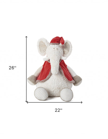 Ivory 22" X 26" Novelty Polyester Throw Pillow